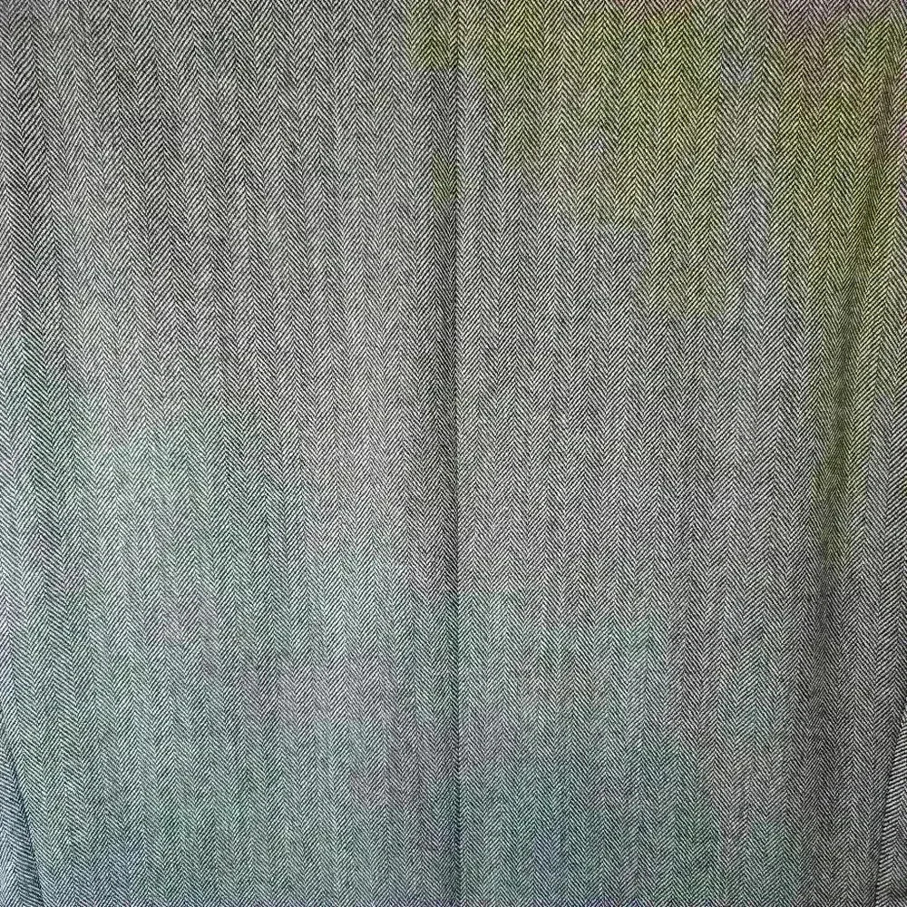 100% Lambswool Joseph & Feiss Men's Blazer Sports Coat 44R Gray Herringbone - Picture 9 of 14